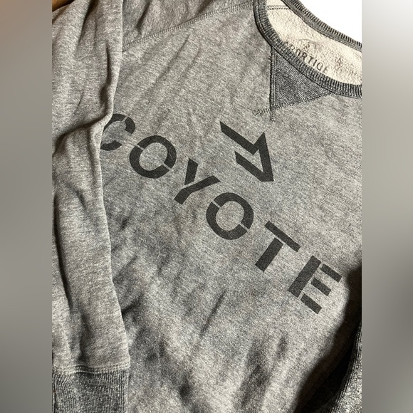 Tops - Sportige coyote gray pullover sweatshirt size medium